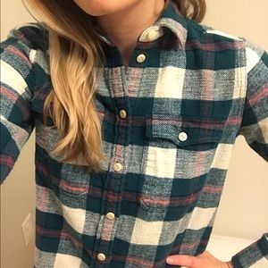 J.Crew plaid shirt